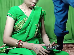 Obeying sister-in-law solo describing anent saree, brother-in-law pulverized very different from twisting hard Hindi Audio